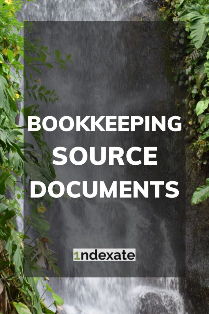 Bookkeeping Source Documents (pin). Photo credit © L Rowe 2016