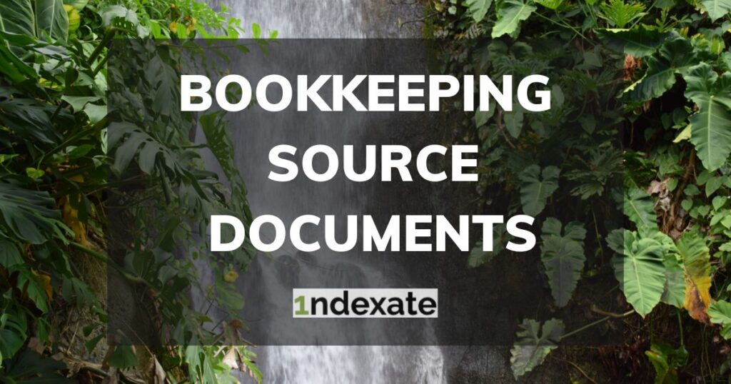 Bookkeeping Source Documents (wide). Photo credit © L Rowe 2016