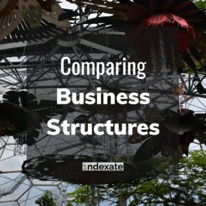 Comparing Business Structures (title). Photo credit © L Rowe 2020