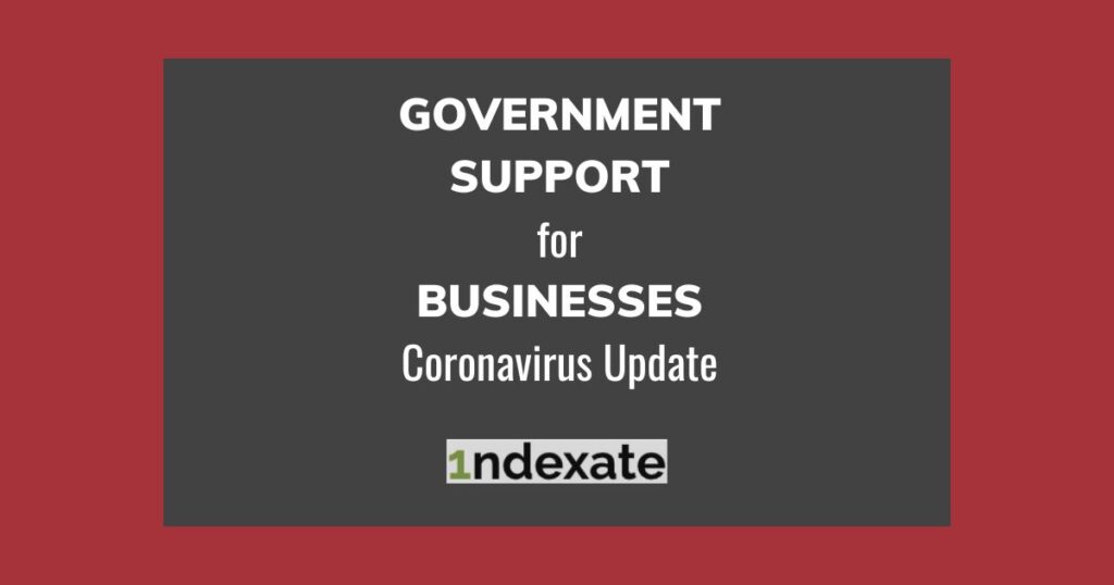 Government Support for Businesses Coronavirus (wide). Photo credit © L Rowe 2020