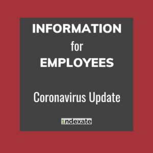 Information for Employees Coronavirus (title). Photo credit © L Rowe 2020