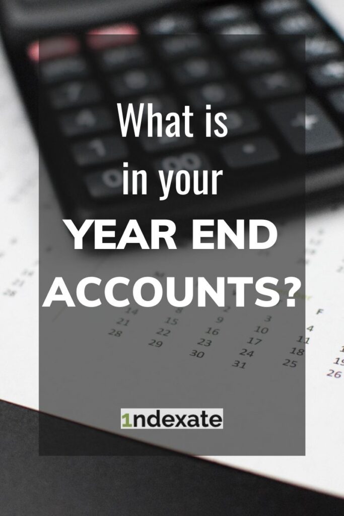 What is in your Year End Accounts (pin). Photo credit © L Rowe 2017